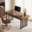 Metal Base Computer Desk