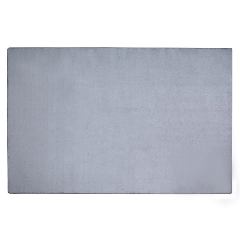 Tapis gris uni, Rectangle 6 pi x 8 pi 6 po