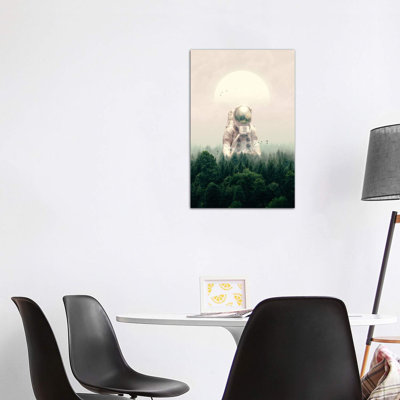 The Guest - Wrapped Canvas Print