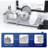 Dish Drying Rack  Extendable Dish Rack Multifunctional Dish Rack For Kitchen Counter Anti Rust Dish Drainers With Cutlery & Cup Holders
