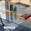 Bureau de table en verre trempé durable de conception moderne-129489379