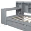 Lit de jour en bois avec 3 tiroirs, ports USB et bureau-487529440-487529446
