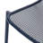 2 Stackable Chair , Matte Navy Iron Workmanship, Hand-Crafted Details Arranged, 26" X 21.87" 26", Seat 18" 19.5" 12.5 Grouping, Expertise, Incorporated,