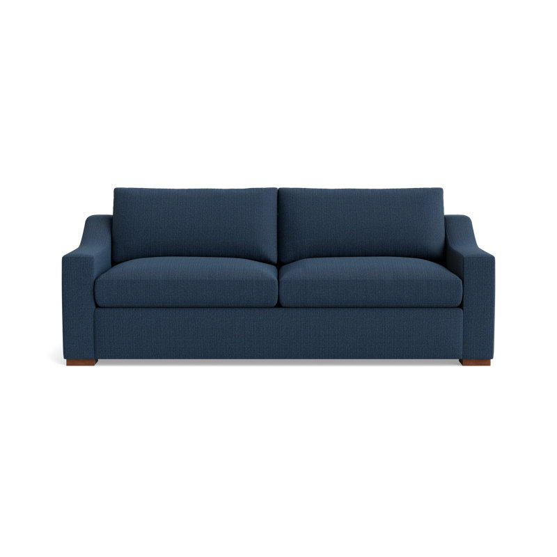 Lucca Sofa (85"), Performance Weave - Navy