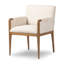 Ledger Upholstered Arm Chair-407346450