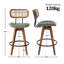 Sirine 66.8cm Swivel Bar Stool-1854711459