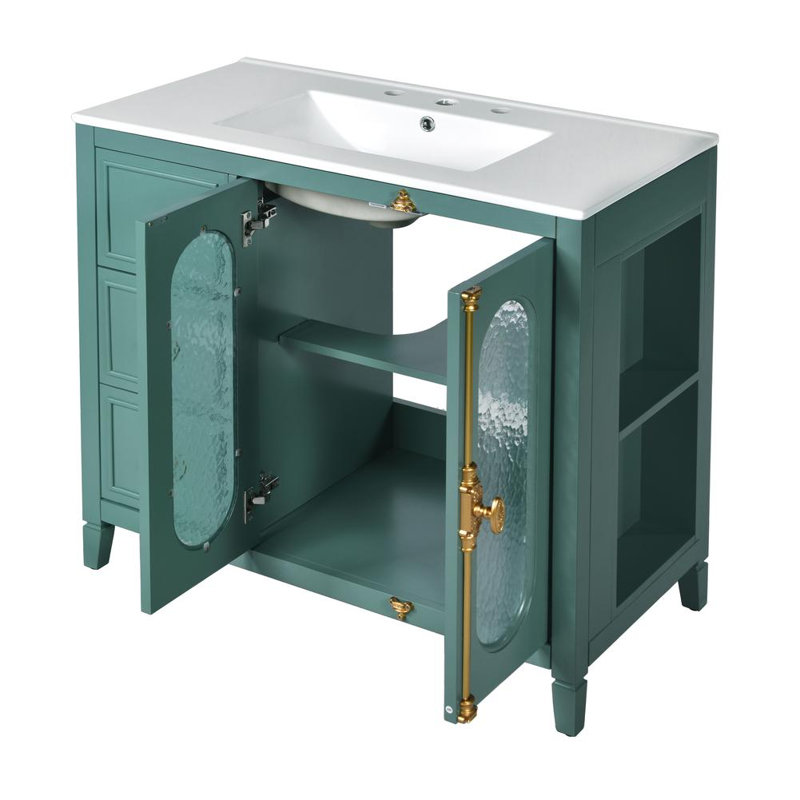 Meuble-lavabo de 36 pouces avec lavabo