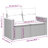 Vidaxl Garden Sofa Set