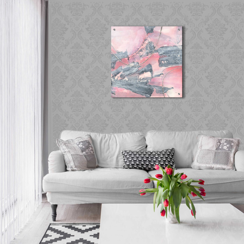 "Blush blanchi III" par Chris Paschke, H 24 po x l 24 po x P 0,2 po
