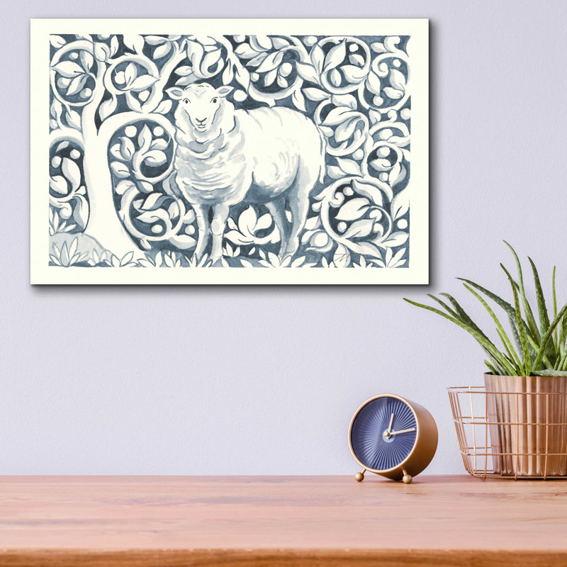 August Farm® «Farm Life V v2» par Miranda Thomas, art mural en verre acrylique, H 12 po x l 16 po x P 0,13 po