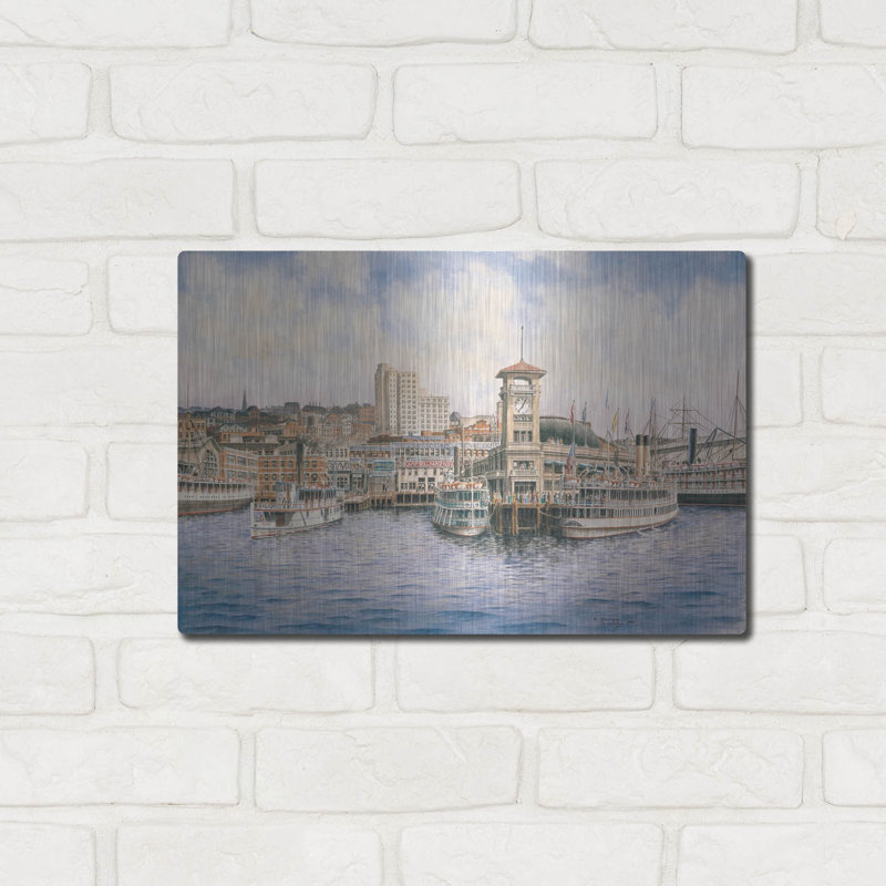 «Coleman Docks, Ca. 1911» par Stanton Manolakas, H 12 po x l 16 po