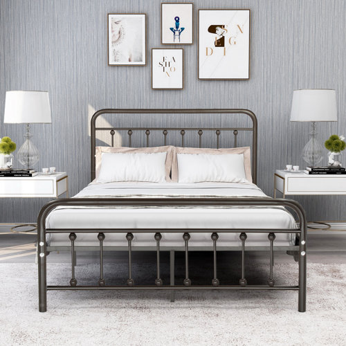 August Grove® Cliffrose Platform Bed & Reviews | Wayfair