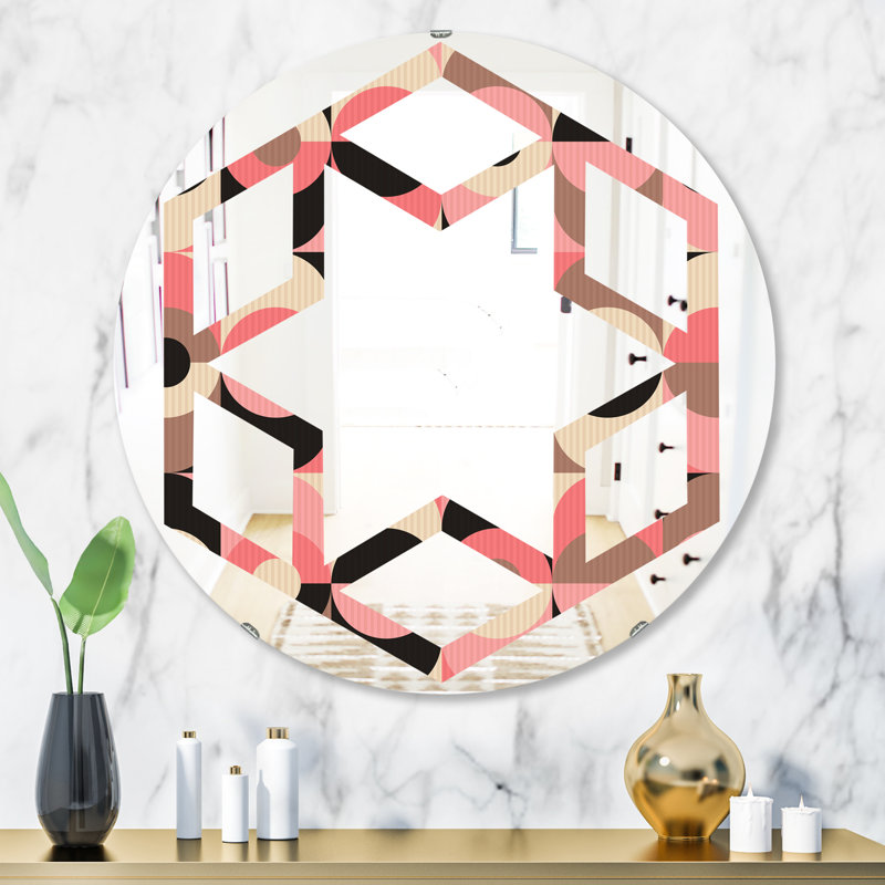 Miroir mural Eclectic, H 31,5 po x l po