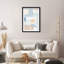 Perimeter Blue (III) Shadowbox Abstract Print by Oliver Gal, Black Frame, 10 x 15-1316049440-1316049446