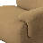 Zenith Cream Upcycled Fabric Modular Large U-sectional-120199181