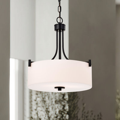 Stivers Light Pendant -  Opal Glass