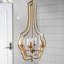 Lustre en métal 4 lumières