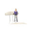 Tabouret de dessinateur Monroe-1731715097