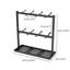Mug Holder Stand Countertop Coffee Cup Rack Storage Organiser 16 Hooks