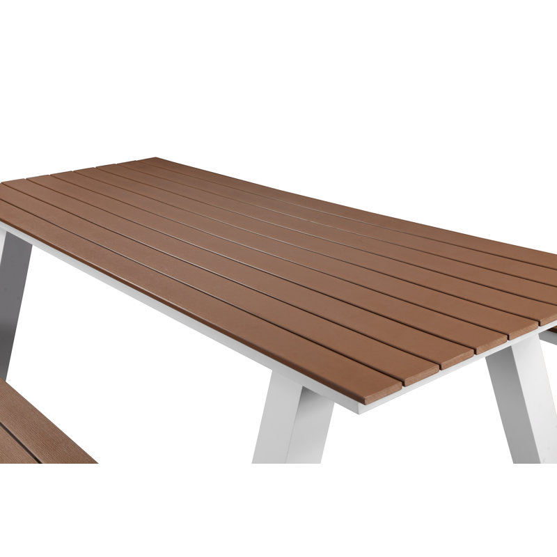 Lukas Outdoor Picnic Table, Teak