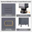 Metal 3 - Tier 30cm School Locker