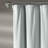 Chenille Chevron Cotton Geometric Shower Curtain-693306515
