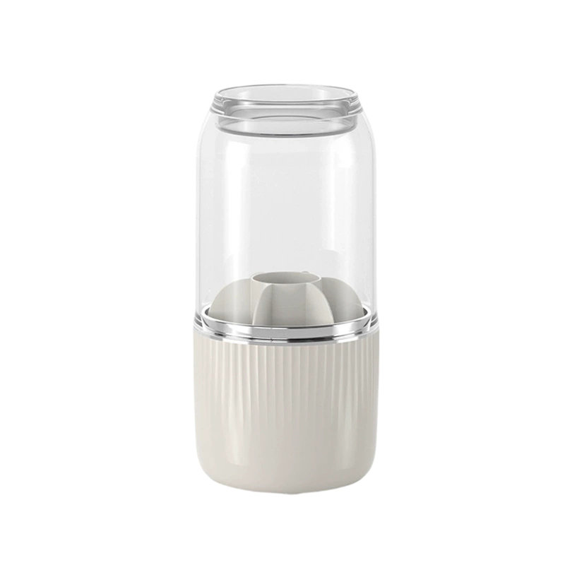 Boîte de rangement cosmétique rotative, lavable et séchant à l'air libre, organisateur de bureau anti-pinceaux pour les yeux et les pinceaux de maquillage