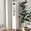 Armoire de salle de bain haute 66,92 po avec tablettes réglables - 1 porte autoportante pour petits espaces, maison, salle de bain, cuisine, salon