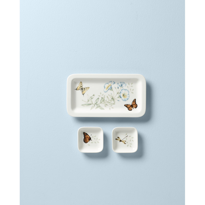 Butterfly Meadow Sushi Plate & Bowls