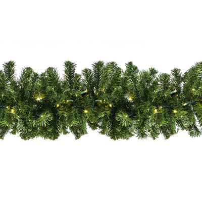 108" Garland with 100 Warm Lights