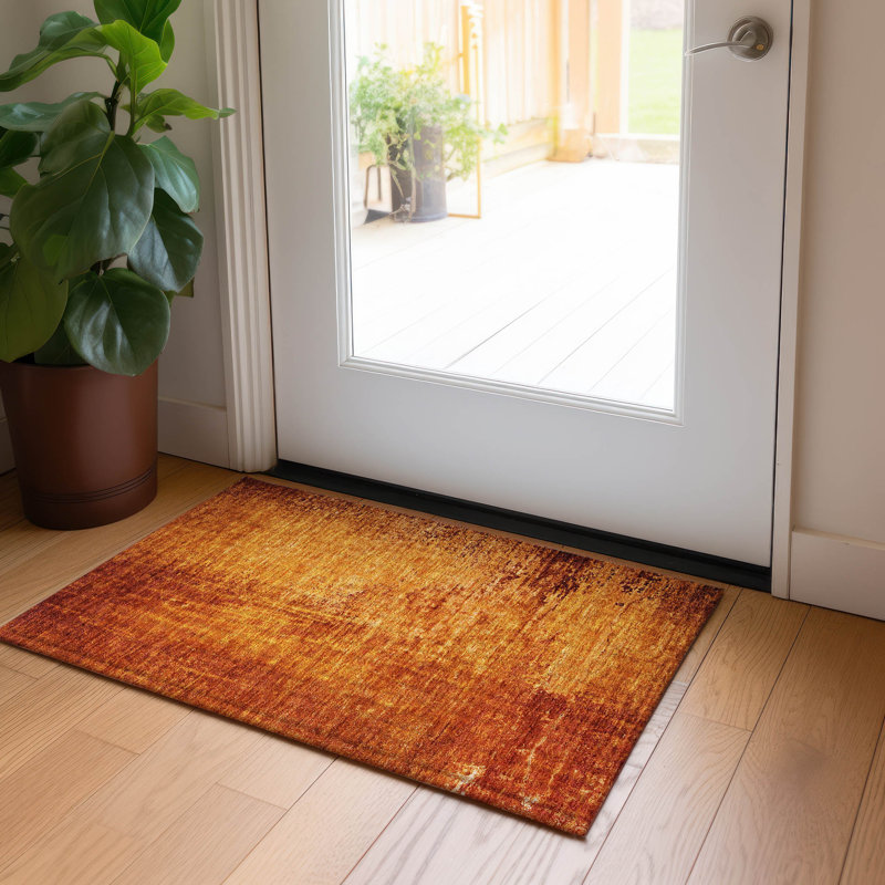 Kehlani Abstract Indoor / Outdoor Rug, Rectangle 1'8" x 2'6"
