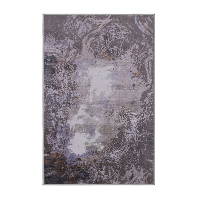 Tapis abstrait gris