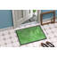 Tapis de porte d’extérieur anti-dérapant géométrique cirlce Yelverton-38445319
