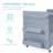 Folding Sewing Table Multi-Function Craft Table and Side Table-108201513