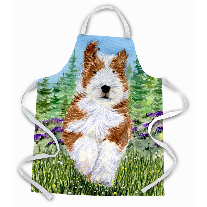 No Pattern Bib Apron