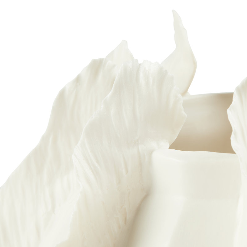 Blanc De Chine Handmade Porcelain Table Vase