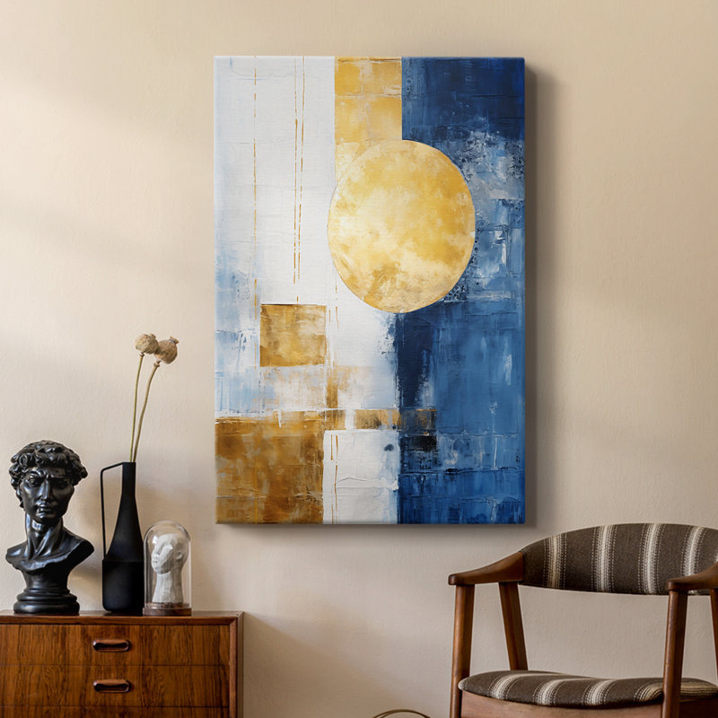 ABSTRACT Series DXXIII  -Premium Gallery Wrapped Canvas -Ready to Hang, 60" H x 40" W