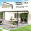 2.2m x 2.97m x 3.97m Pergola