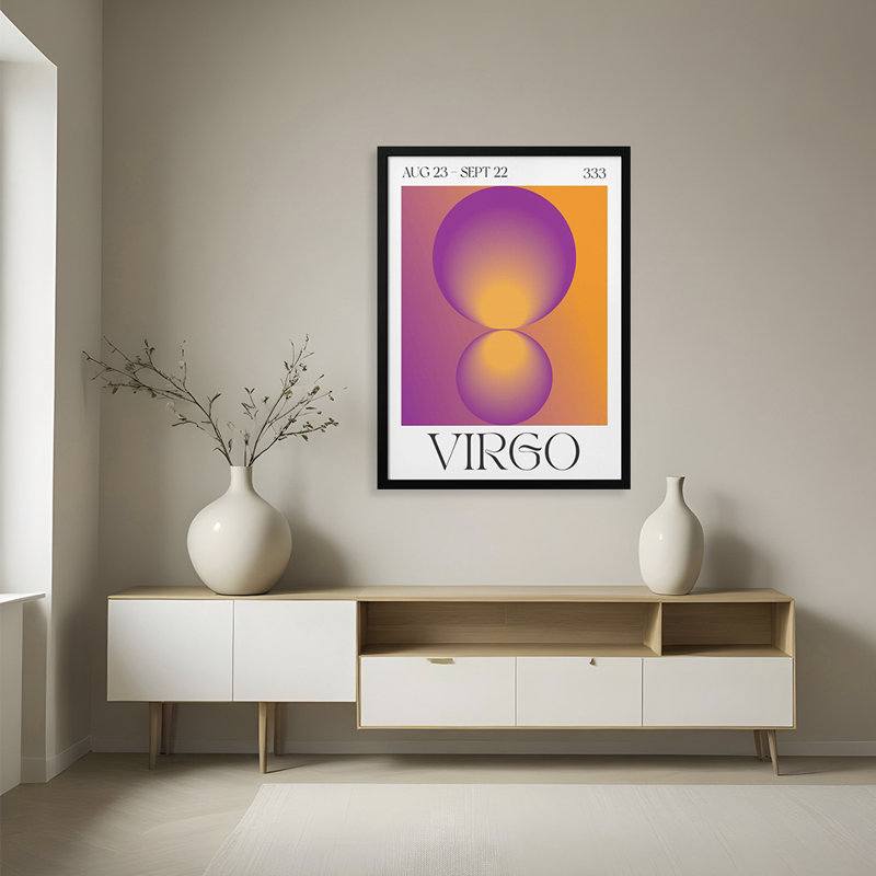 Virgo Print by Valeria Castillo, 10" H x 8" W 