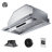 42” 500CFM Convertible Insert Range Hood In Stainless Steel