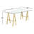 Kapri Tigerlily Glass Desk-487309231-487309225