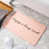 Pink is out of stock