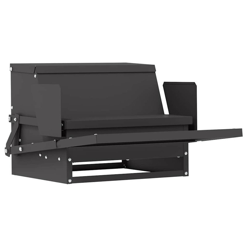 Cold-Rolled Steel Feeder, Black