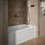 Devonshire 60" x 32" Alcove Whirlpool Acrylic Bathtub-1316011634-1244619548