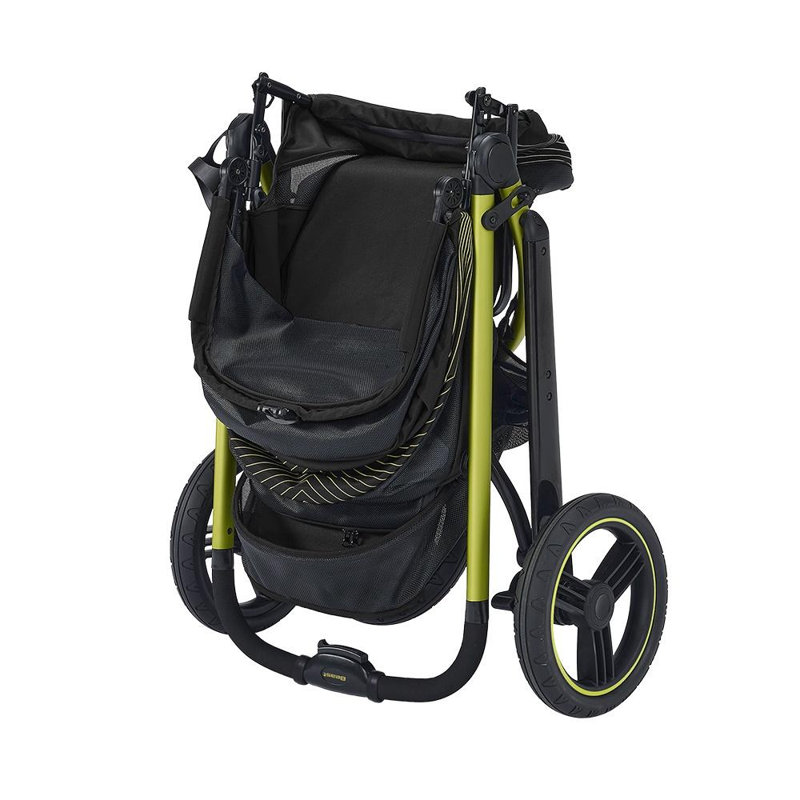 Poussette de jogging tout-terrain The Beast, Noir de jais