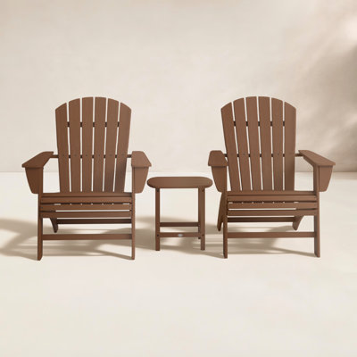 POLYWOOD® Nautical 2-Person Patio Seating Group