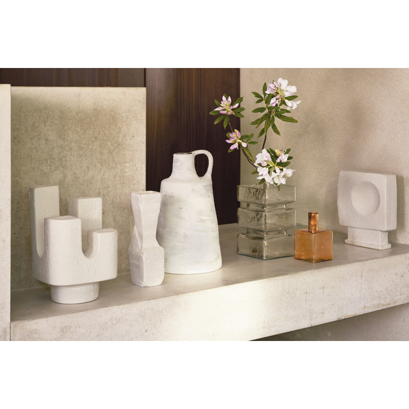 Latausha Glass Table Vase, Clear