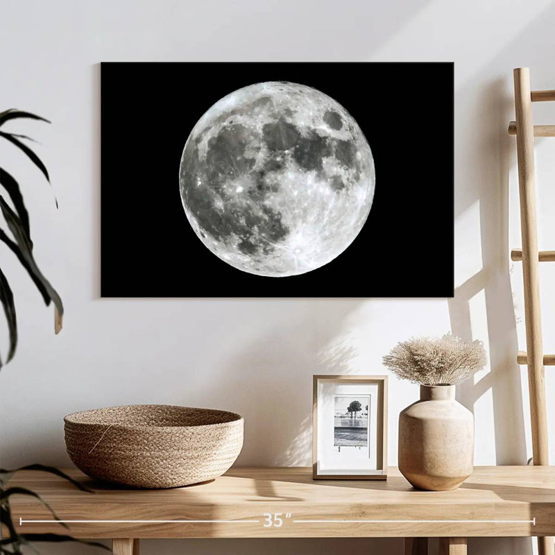 Oberle The Moon, 26" H x 39" W