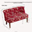 Fauteuil une place de style européen pour salon et garde-robe, rouge bordeaux-1309803604