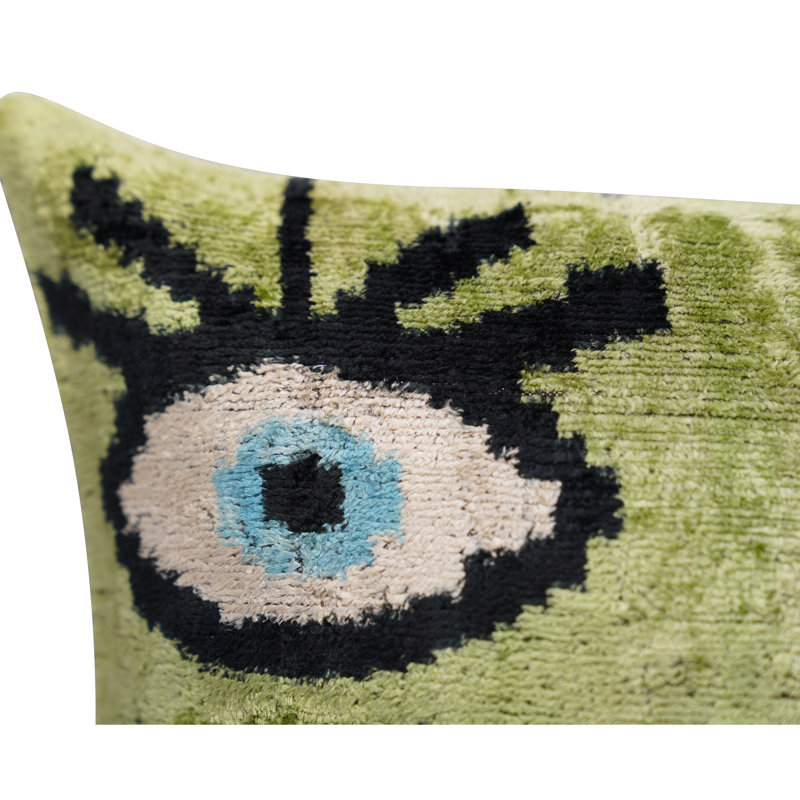 Square Pillow Cover & Insert, Green
